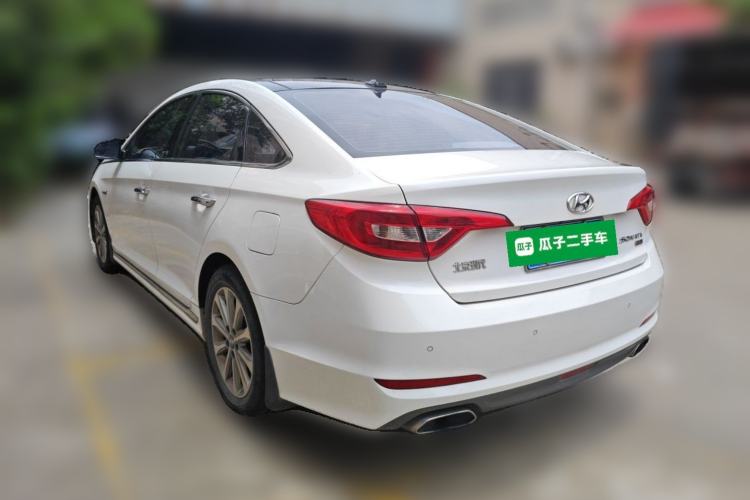 Used Hyundai Sonata 2017 1.6T GLS Smart Model Rear Left 45 Deg