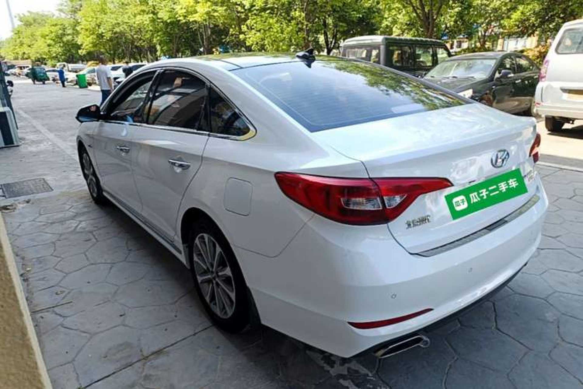 Used Hyundai Sonata 2017 1.6T GLS Smart Model Rear Left 45 Deg