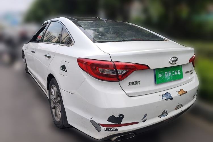 Used Hyundai Sonata 2017 1.6T GLS Smart Model Rear Left 45 Deg
