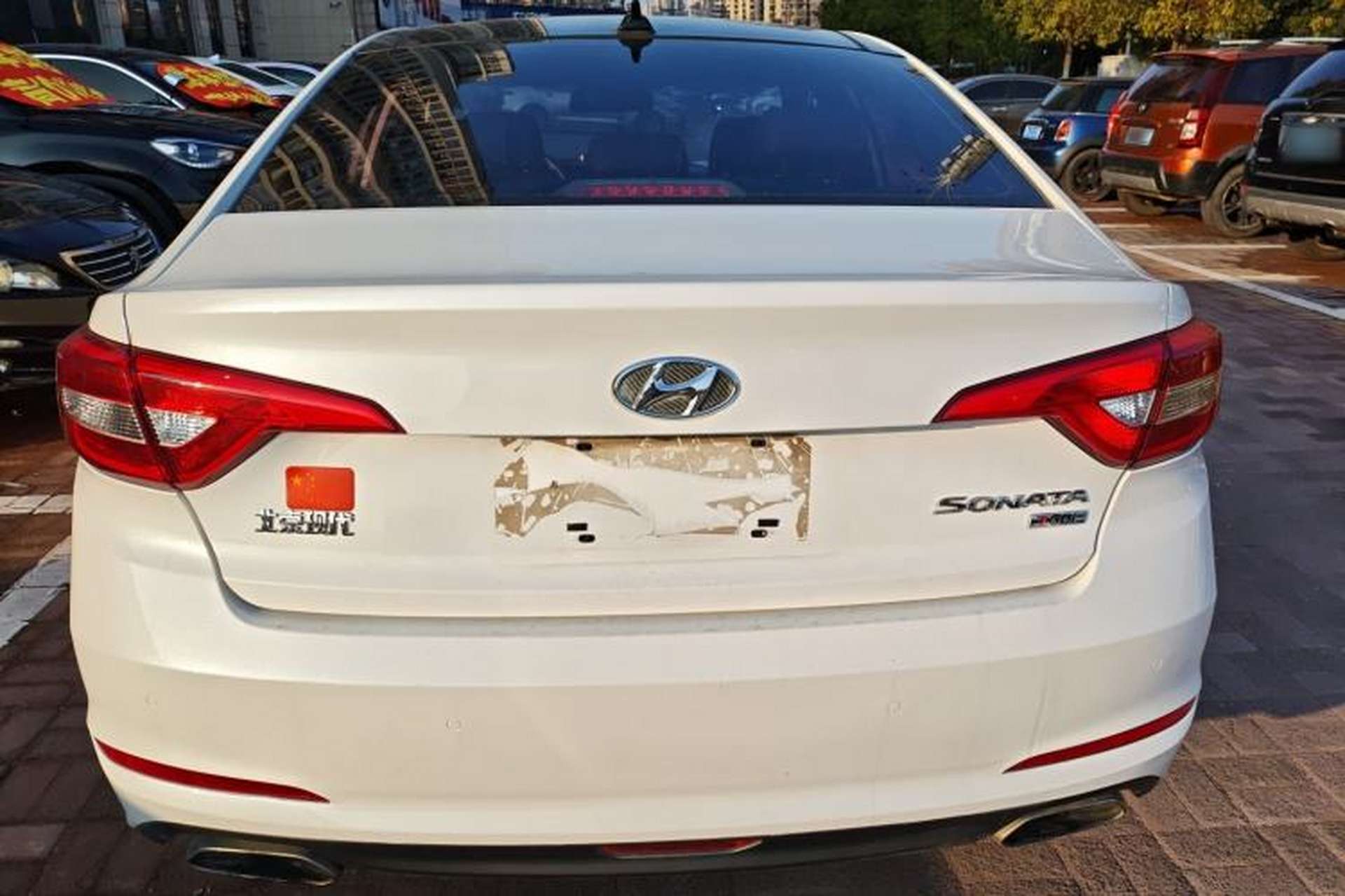 Used Hyundai Sonata 2017 1.6T GLS Smart Model Rear