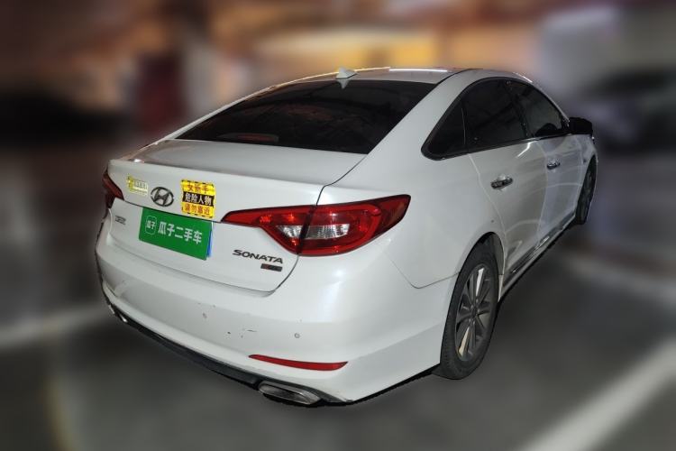 Used Hyundai Sonata 2017 1.6T GLS Smart Model Rear Right 45 Deg