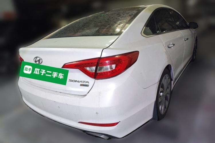 Used Hyundai Sonata 2017 1.6T GLX Leading Model Rear Right 45 Deg