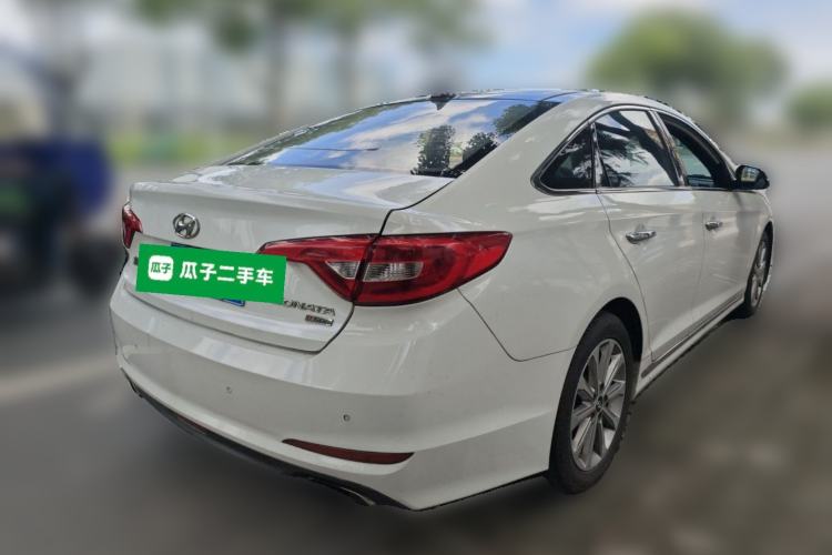 Used Hyundai Sonata 2017 1.6T GLS Smart Model Rear Right 45 Deg