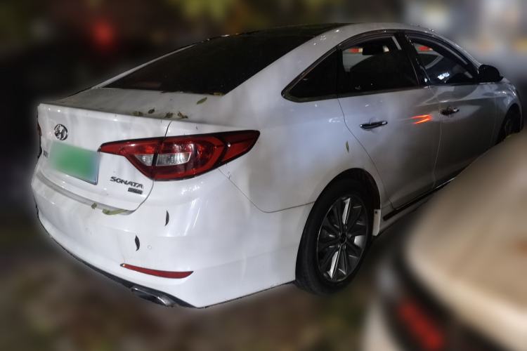 Used Hyundai Sonata 2017 1.6T GLS Smart Model Rear Right 45 Deg