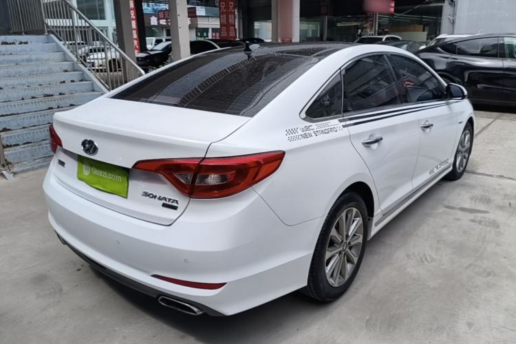 Used Hyundai Sonata 2017 1.6T GLS Smart Model Rear Right 45 Deg