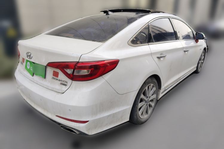 Used Hyundai Sonata 2017 1.6T GLS Smart Model Rear Right 45 Deg