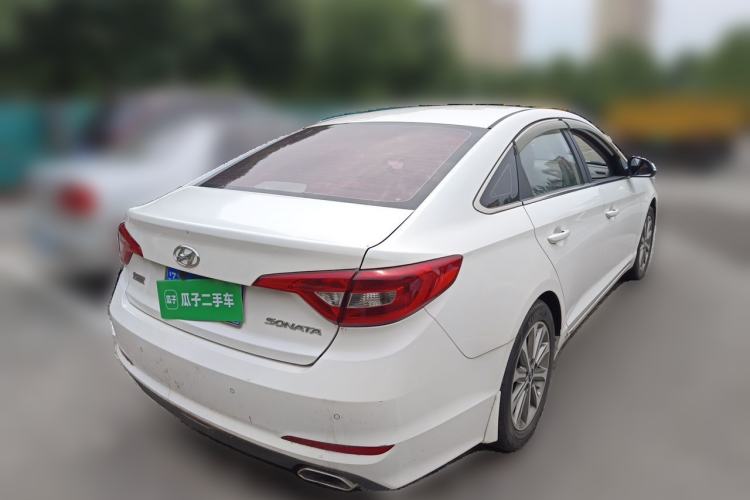 Used Hyundai Sonata 2017 2.0L GLS Smart Model Rear Right 45 Deg