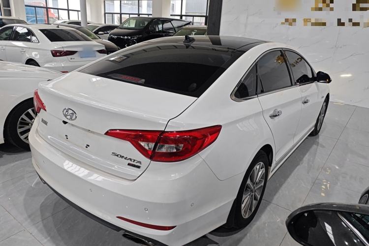 Used Hyundai Sonata 2017 1.6T GLS Smart Model Rear Right 45 Deg