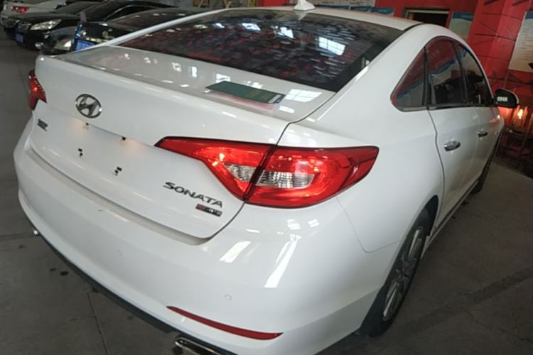 Used Hyundai Sonata 2017 1.6T GLS Smart Model Rear Right 45 Deg