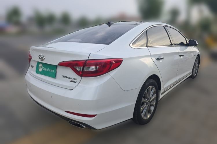 Used Hyundai Sonata 2017 1.6T GLS Smart Model Rear Right 45 Deg