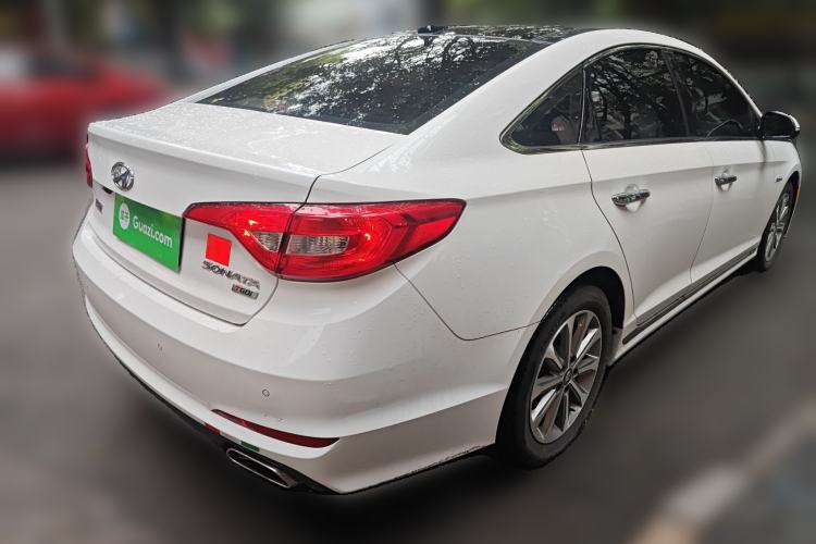 Used Hyundai Sonata 2017 1.6T GLS Smart Model Rear Right 45 Deg