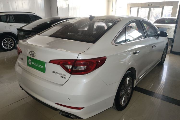Used Hyundai Sonata 2017 1.6T GLS Smart Model Rear Right 45 Deg