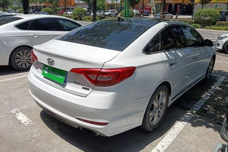 Used Hyundai Sonata 2017 1.6T GLS Smart Model Rear Right 45 Deg