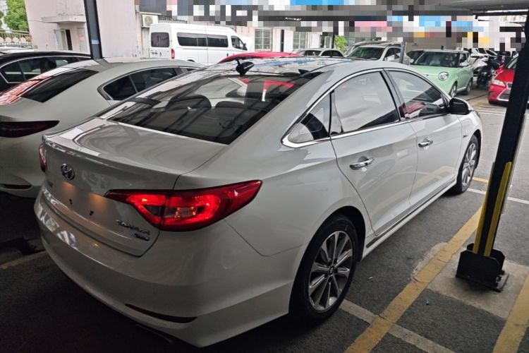 Used Hyundai Sonata 2017 1.6T GLS Smart Model Rear Right 45 Deg