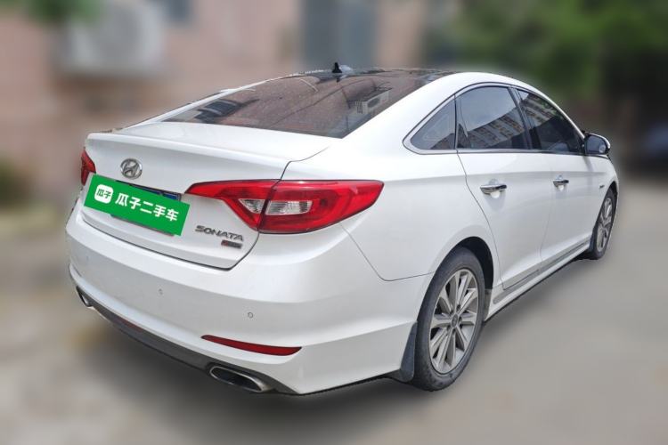 Used Hyundai Sonata 2017 1.6T GLS Smart Model Rear Right 45 Deg