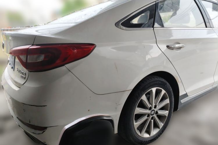 Used Hyundai Sonata 2017 1.6T GLS Smart Model Rear Right 45 Deg