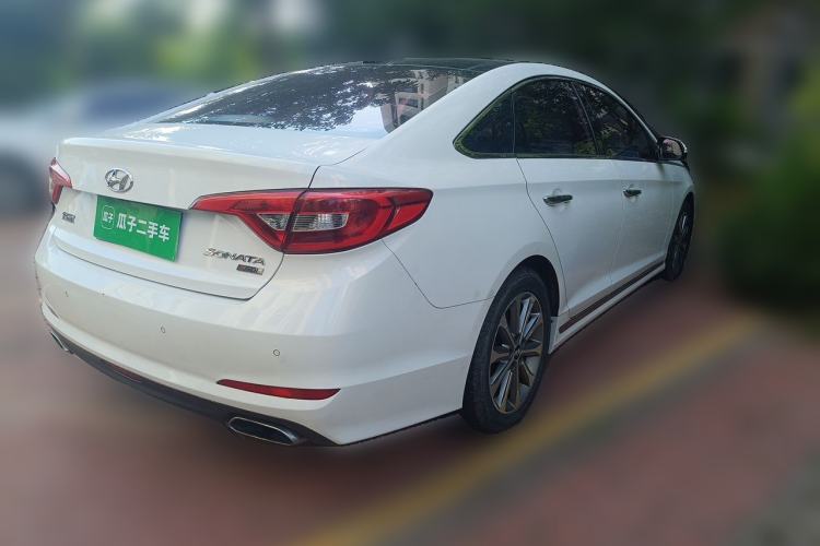 Used Hyundai Sonata 2017 1.6T GLS Smart Model Rear Right 45 Deg