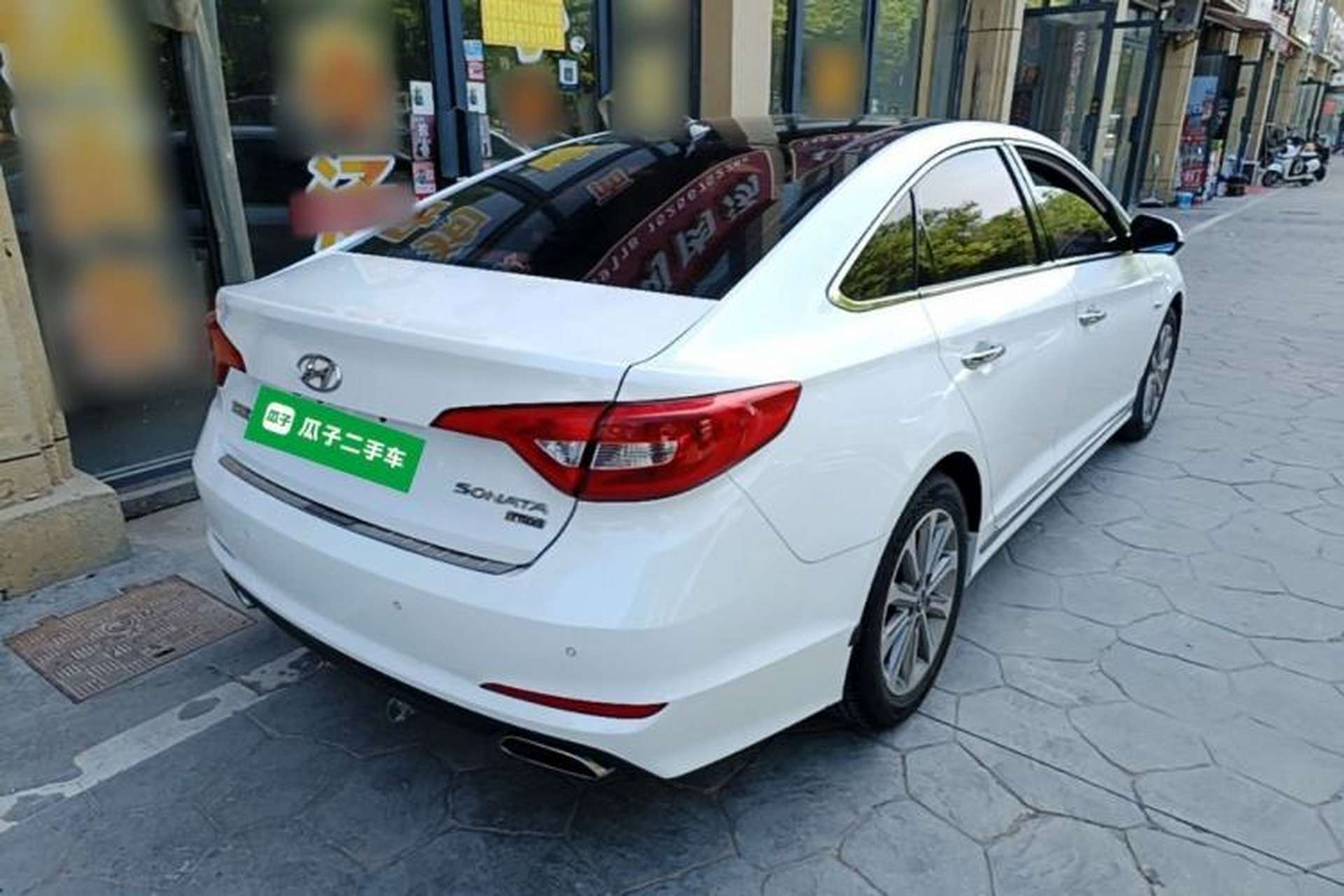 Used Hyundai Sonata 2017 1.6T GLS Smart Model Rear Right 45 Deg