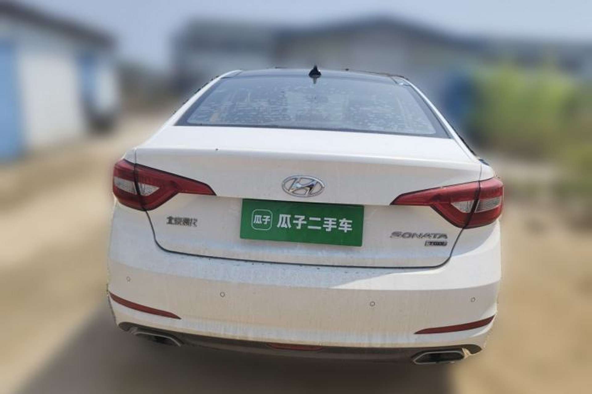 Used Hyundai Sonata 2017 1.6T GLS Smart Model Rear