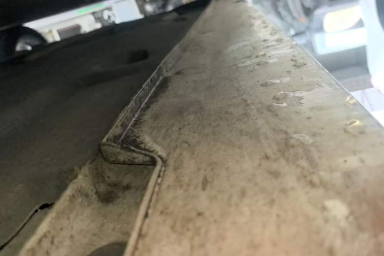 Used Hyundai Sonata 2017 2.4L DLX Premium Model Right Side Sill