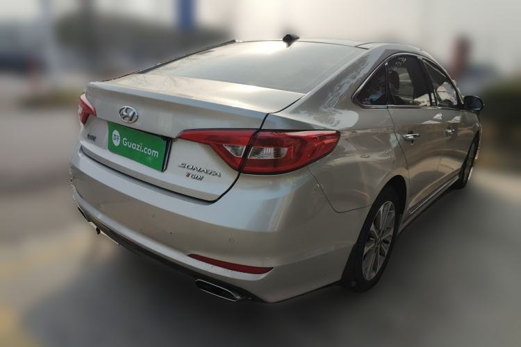 Used Hyundai Sonata 2017 1.6T GLS Smart Model Rear Right 45 Deg
