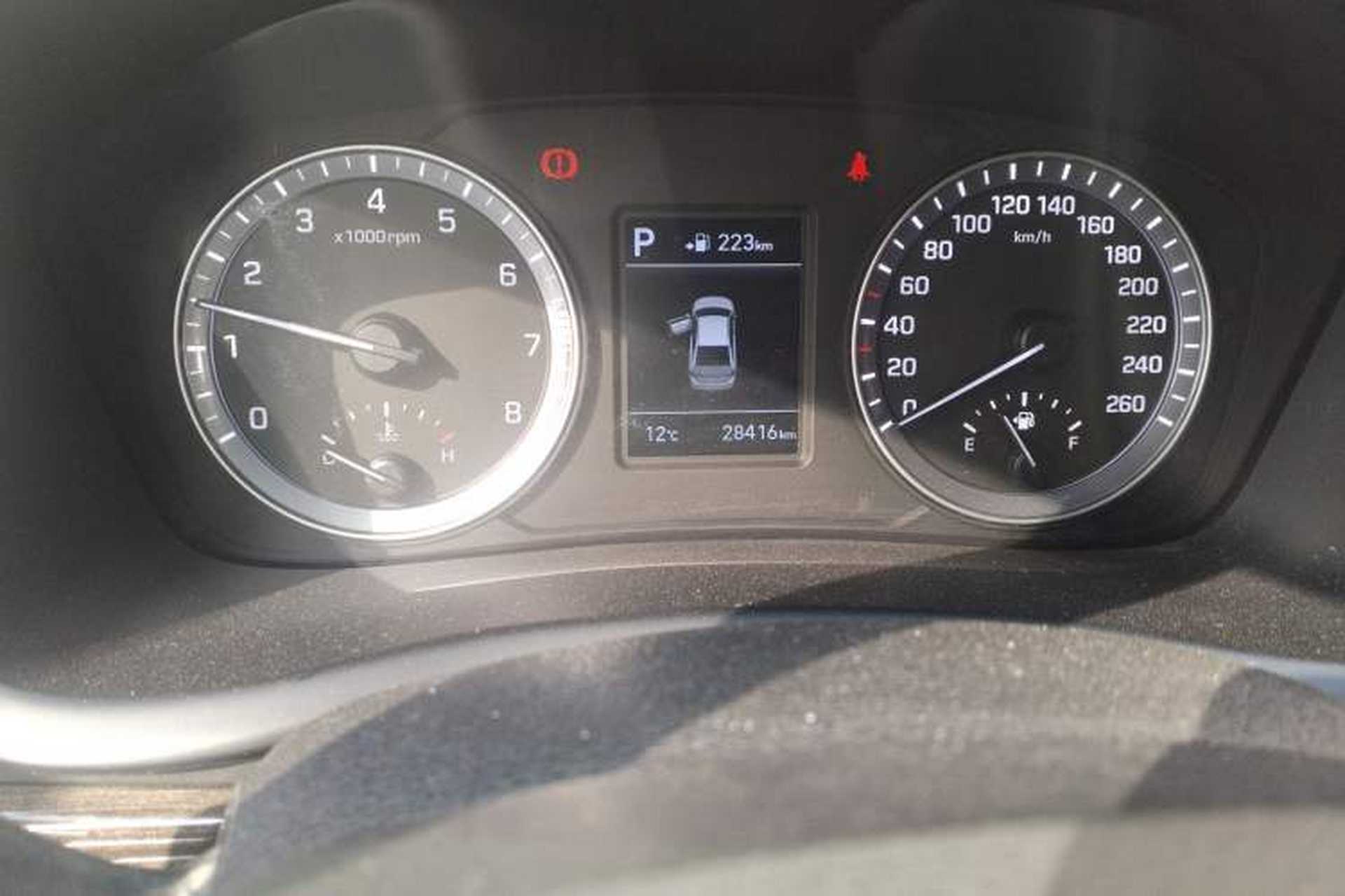 Used Hyundai Sonata 2018 1.6T GLS Smart Model China V Standard Odometer Close Up