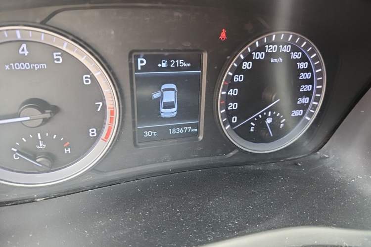 Used Hyundai Sonata 2018 1.6T GLS Smart Model China V Standard Odometer Close Up
