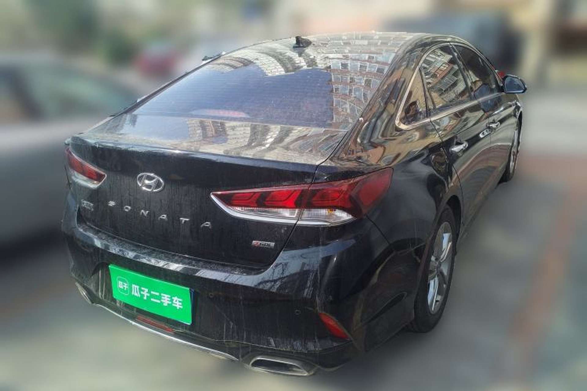 Used Hyundai Sonata 2018 1.6T GLS Smart Model China V Standard Rear Right 45 Deg