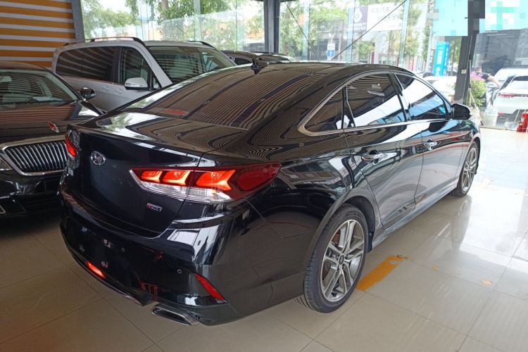 Used Hyundai Sonata 2018 2.0T TOP Flagship Version China V Standard Rear Right 45 Deg