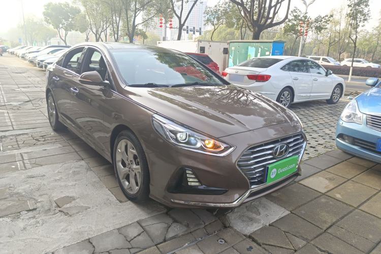 Used Hyundai Sonata 2018 1.6T GLS Smart Model China V Standard Front Right 45 Deg
