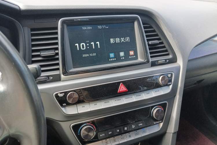 Used Hyundai Sonata 2018 1.6T GLS Smart Model China V Standard Audio And AC Panel