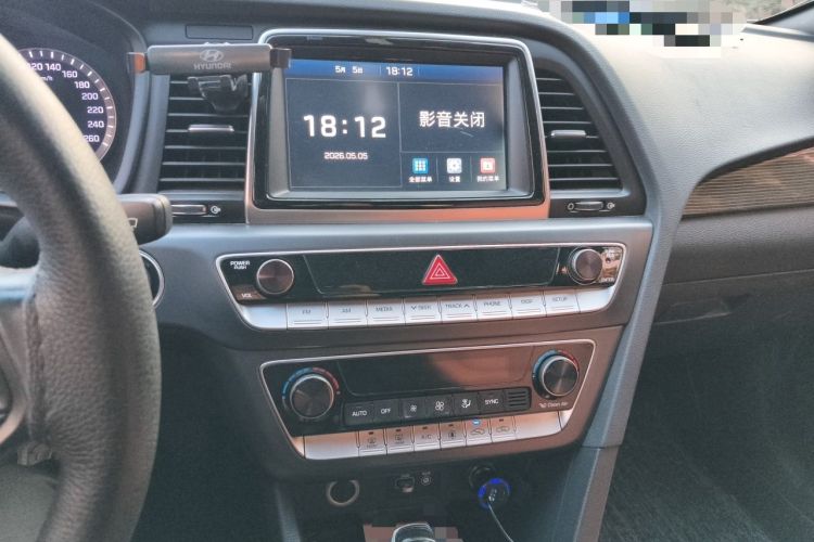 Used Hyundai Sonata 2018 1.6T GLS Smart Model China V Standard Audio And AC Panel