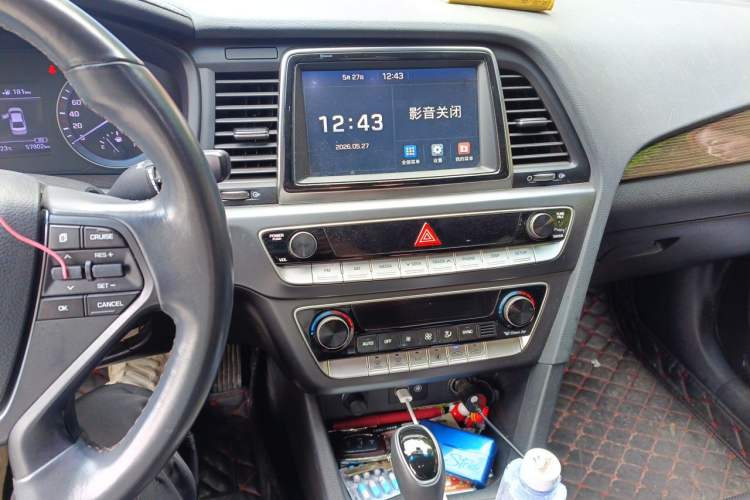 Used Hyundai Sonata 2018 1.6T GLS Smart Model China V Standard Audio And AC Panel
