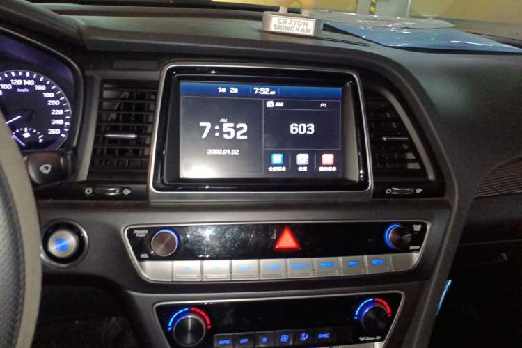 Used Hyundai Sonata 2018 1.6T GLS Smart Model China V Standard Audio And AC Panel