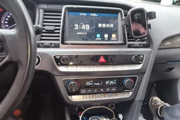 Used Hyundai Sonata 2018 1.6T GLS Smart Model China V Standard Audio And AC Panel