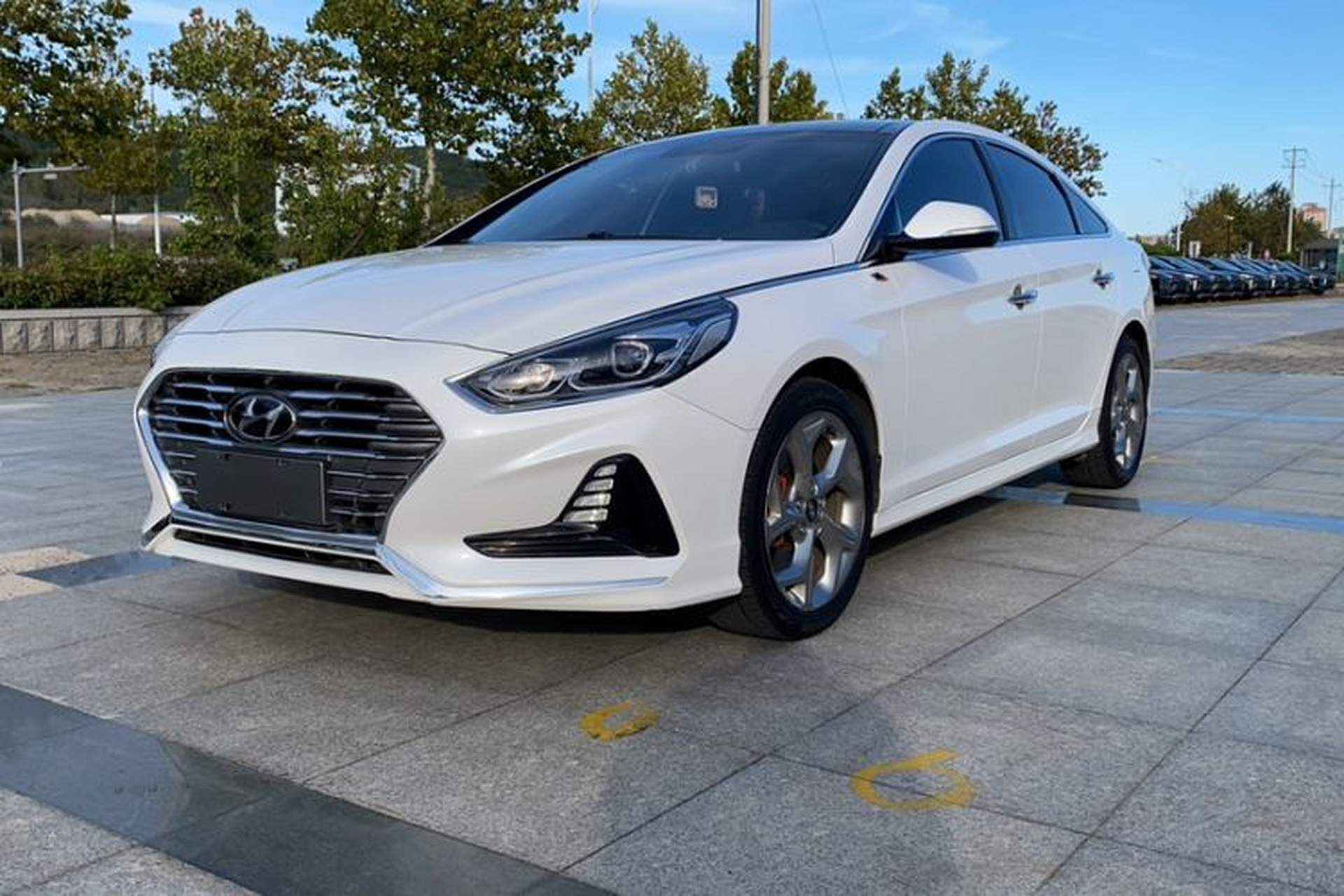 Used Hyundai Sonata 2018 Model 1.6T GLS Smart Version China VI Front Left 45 Deg