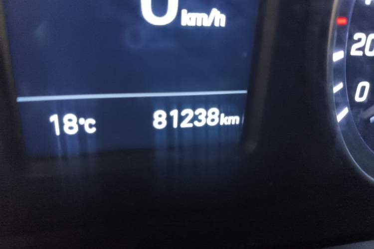 Used Hyundai Sonata 2018 1.6T GLS Smart Model China V Standard Odometer Close Up