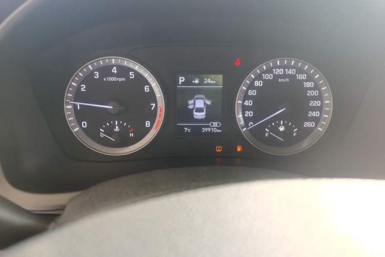 Used Hyundai Sonata 2018 1.6T GLS Smart Model China V Standard Odometer Close Up