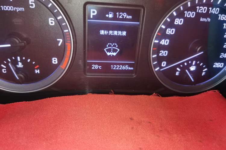 Used Hyundai Sonata 2018 1.6T GLS Smart Model China V Standard Odometer Close Up