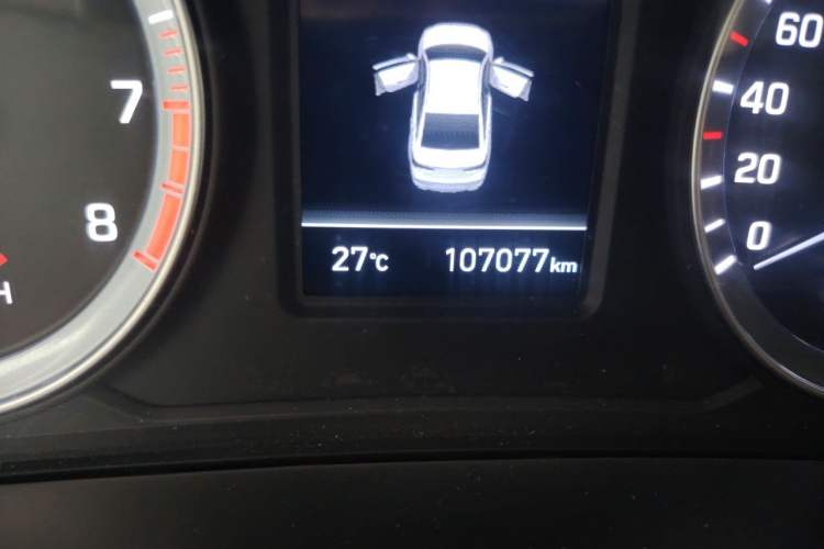 Used Hyundai Sonata 2018 1.6T GLS Smart Model China V Standard Odometer Close Up