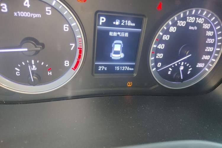Used Hyundai Sonata 2018 1.6T GLS Smart Model China V Standard Odometer Close Up