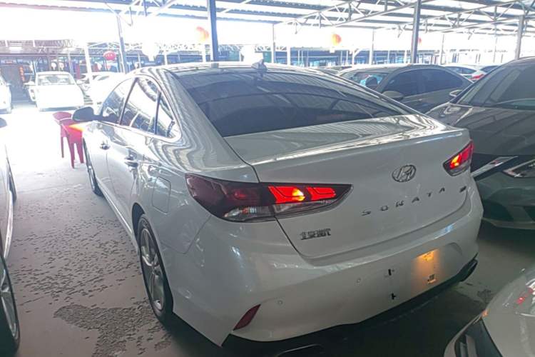 Used Hyundai Sonata 2018 1.6T GLS Smart Model China V Standard Rear Left 45 Deg