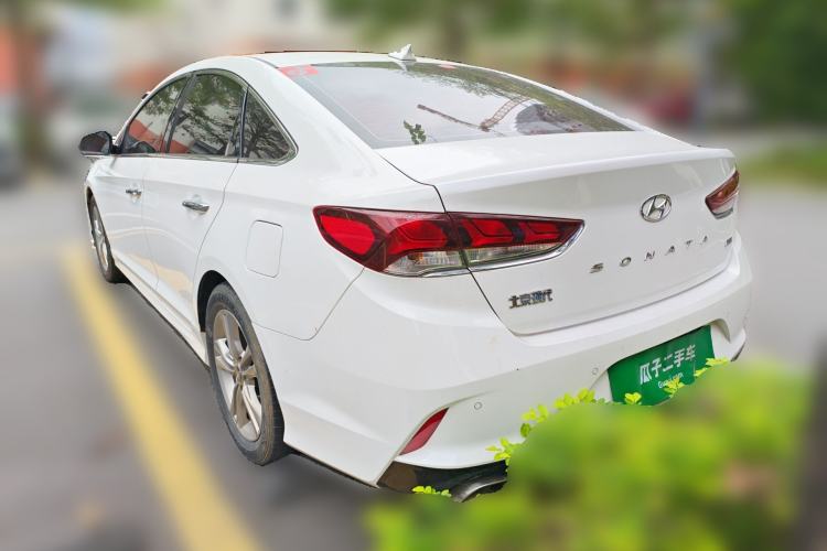Used Hyundai Sonata 2018 1.6T GLS Smart Model China V Standard Rear Left 45 Deg