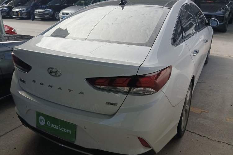 Used Hyundai Sonata 2018 1.6T GLS Smart Model China V Standard Rear Right 45 Deg