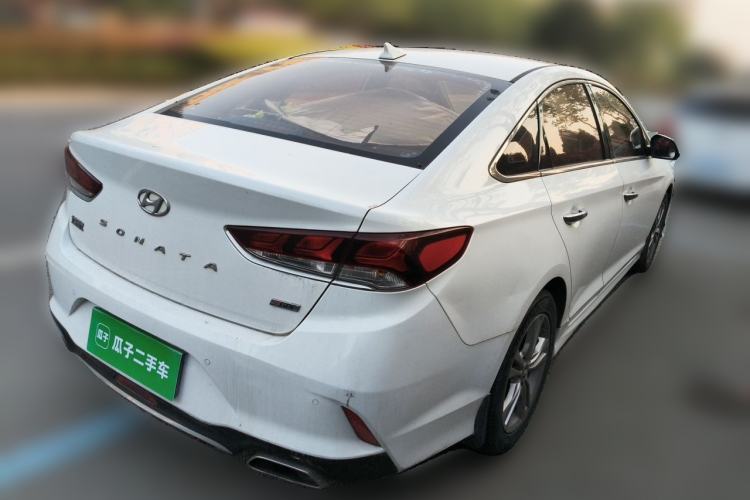 Used Hyundai Sonata 2018 1.6T GLS Smart Model China V Standard Rear Right 45 Deg