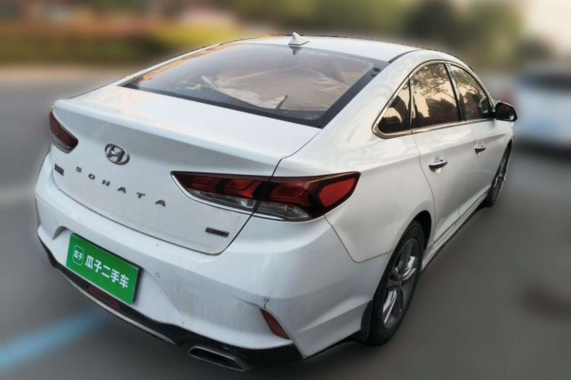 Used Hyundai Sonata 2018 1.6T GLS Smart Model China V Standard Rear Right 45 Deg