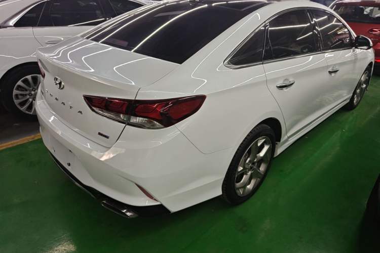 Used Hyundai Sonata 2018 1.6T GLS Smart Model China V Standard Rear Right 45 Deg