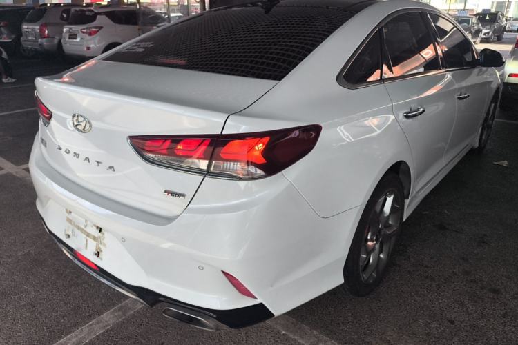 Used Hyundai Sonata 2018 1.6T GLS Smart Model China V Standard Rear Right 45 Deg
