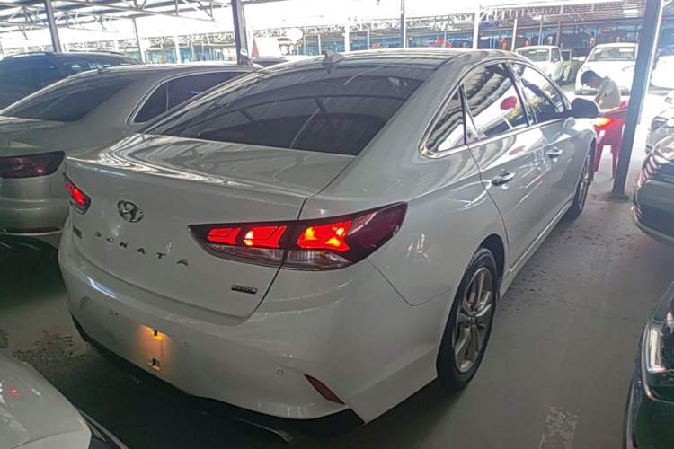 Used Hyundai Sonata 2018 1.6T GLS Smart Model China V Standard Rear Right 45 Deg