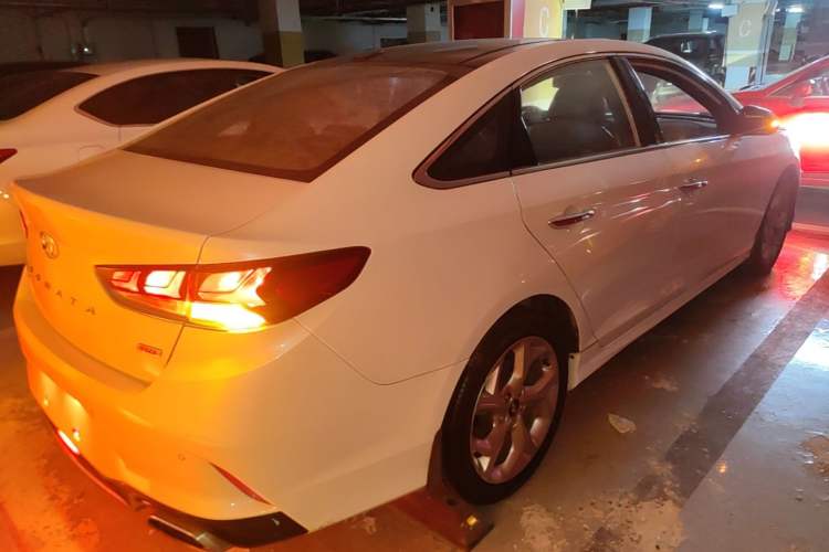 Used Hyundai Sonata 2018 1.6T GLS Smart Model China V Standard Rear Right 45 Deg